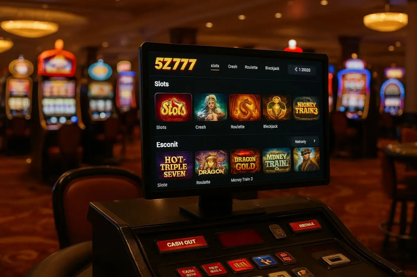 Entry that Gives prizes every time you enter Casino 5Z777